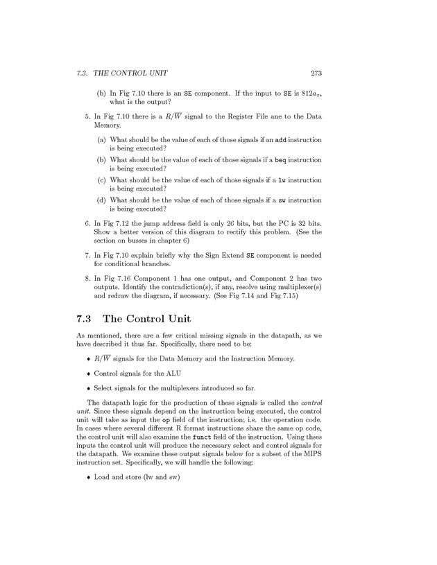 Computer Organization with MIPS - Page 273